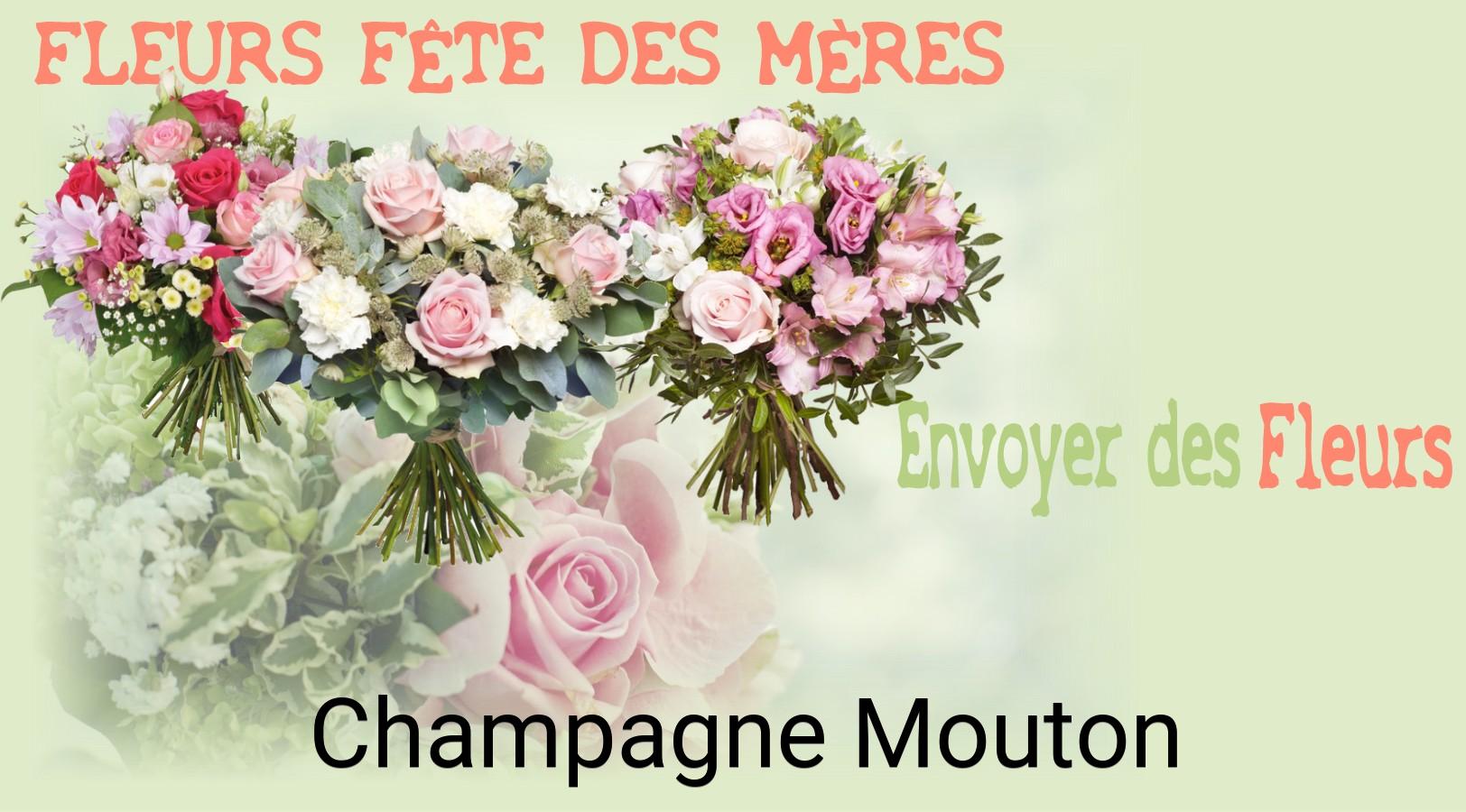 Bouquet de Fête des Mères livré à Champagne-Mouton